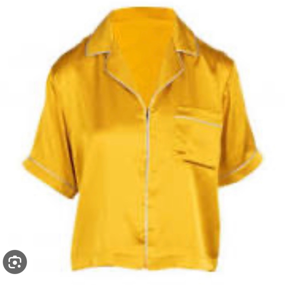 Dannijo Gold Coast bowling shirt and matching shorts